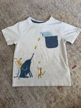 Jarvis Archer Boys Animal Pocket Graphic T-Shirt Size 18-24M